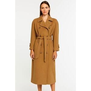 Regal Women’s Size 10 Medium Vintage Camel Hair Trench Coat